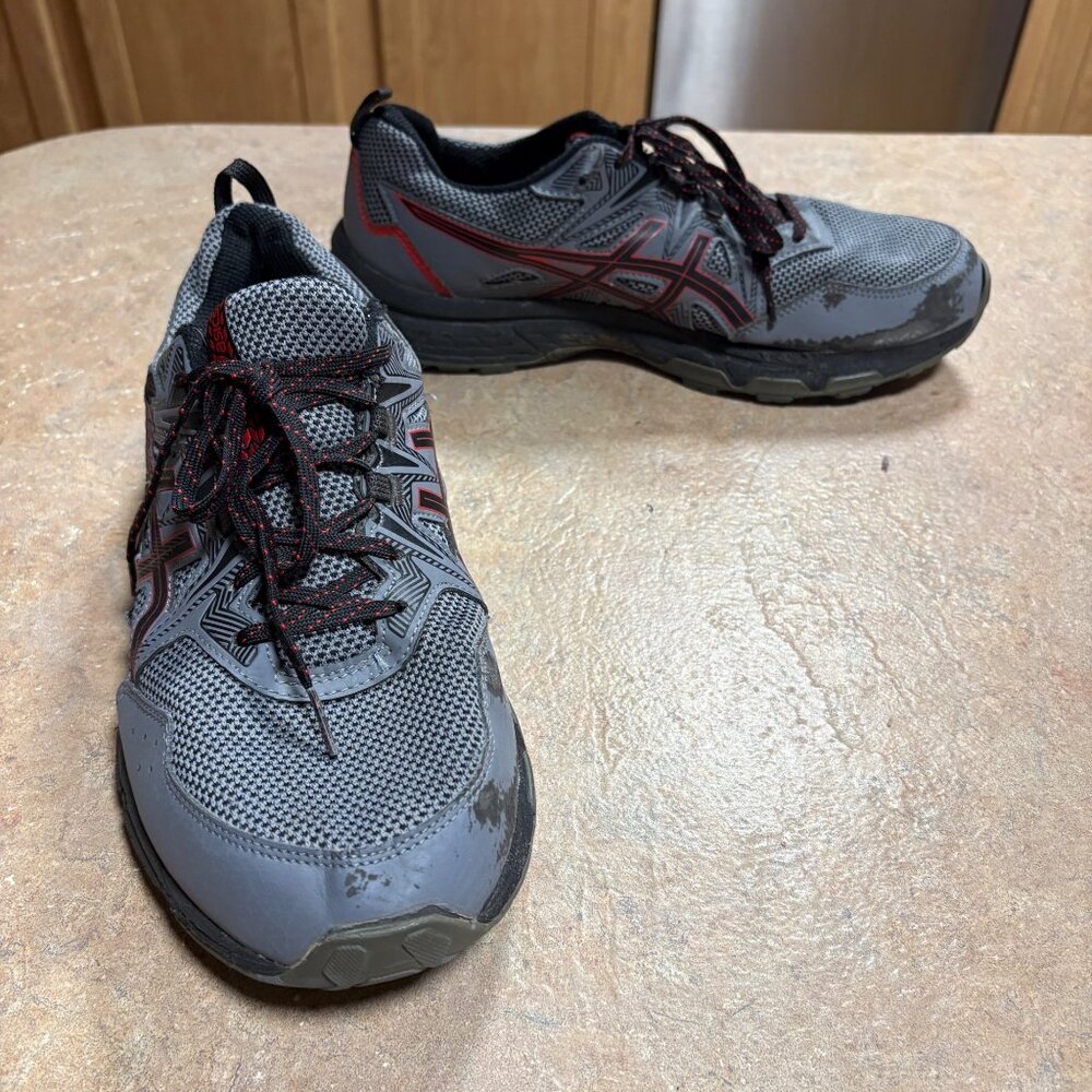 Asics Gel Venture 8 Gray Running Athletic Shoes Size 10 Extra Wide - Picture 16 of 16